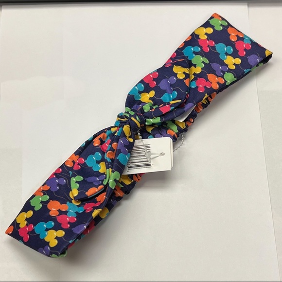 Disney Parks Mickey Balloons Stretch Headband for Women
